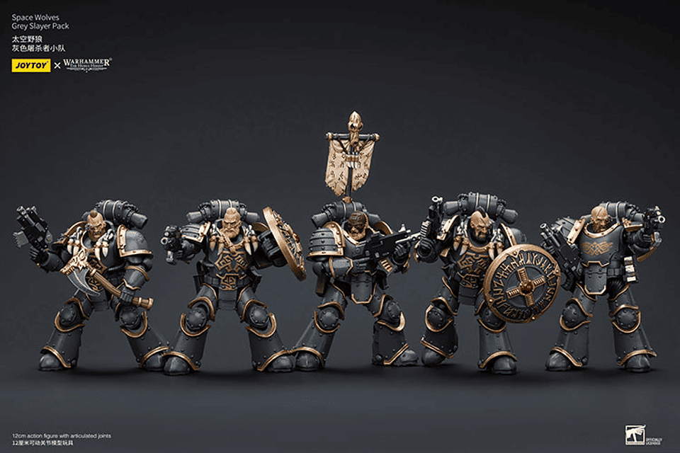 Space Wolves Pack de Cazadores Grises 2