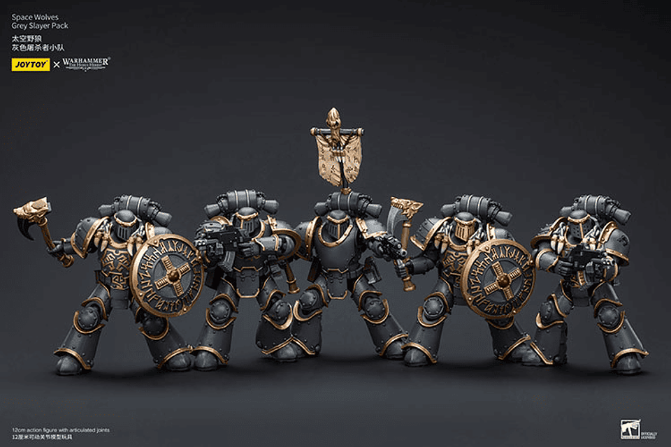 Space Wolves Pack de Cazadores Grises 3