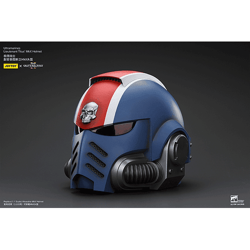 Ultramarines Casco MkX del teniente Titus 2