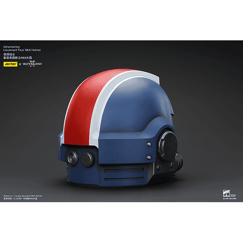 Ultramarines Casco MkX del teniente Titus 3