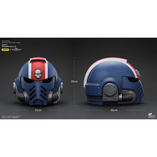 Ultramarines Casco MkX del teniente Titus 8
