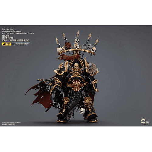 Black Legion Abaddon el Saqueador con Drach'nyen y la Garra de Horus 2
