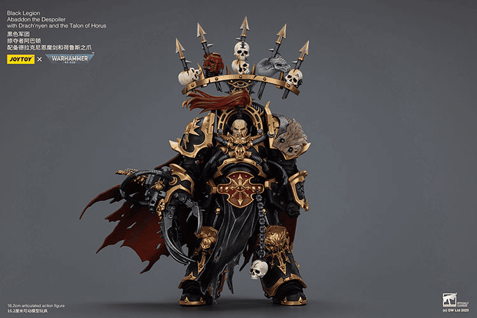 Black Legion Abaddon el Saqueador con Drach'nyen y la Garra de Horus 2