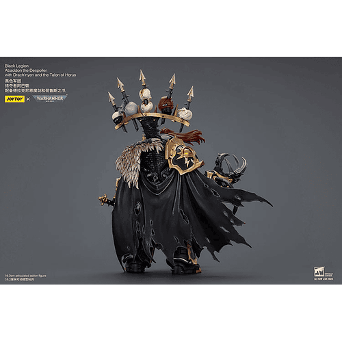 Black Legion Abaddon el Saqueador con Drach'nyen y la Garra de Horus 4