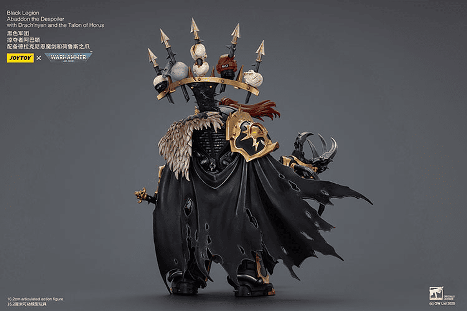 Black Legion Abaddon el Saqueador con Drach'nyen y la Garra de Horus 4