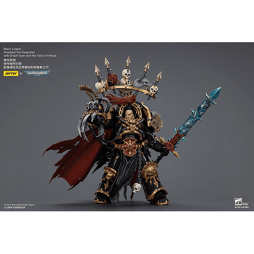 Black Legion Abaddon el Saqueador con Drach'nyen y la Garra de Horus 5