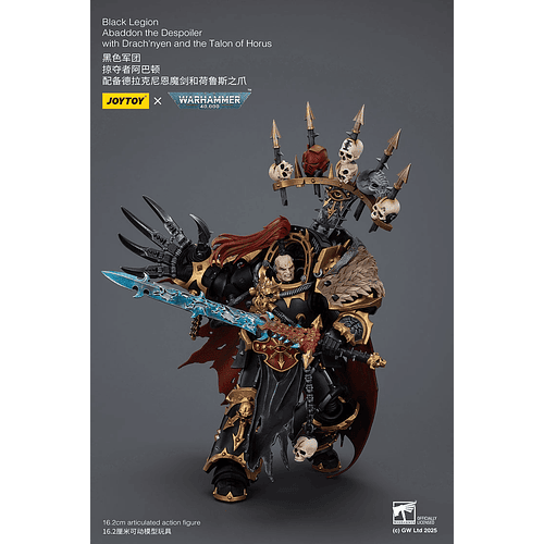 Black Legion Abaddon el Saqueador con Drach'nyen y la Garra de Horus 6