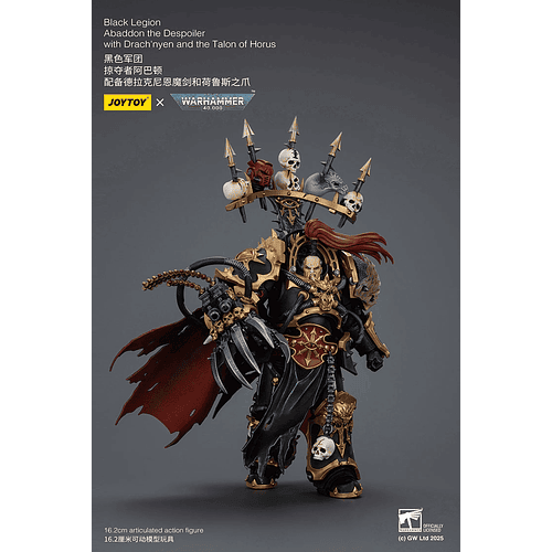 Black Legion Abaddon el Saqueador con Drach'nyen y la Garra de Horus 7