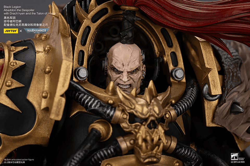 Black Legion Abaddon el Saqueador con Drach'nyen y la Garra de Horus 9