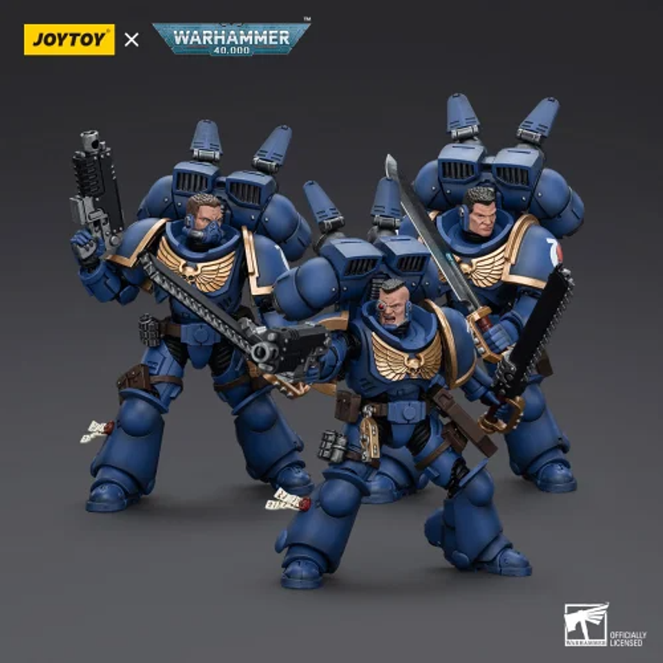 Ultramarines Escuadrón de Intercesores con Mochila de Salto 1