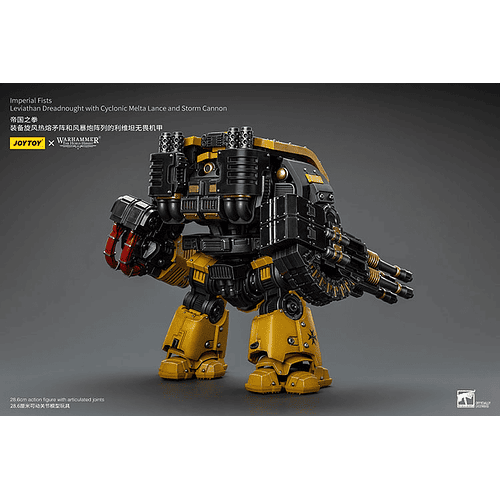 Imperial Fists Acorazado Leviatán con Lanza de Fusión Ciclónica y Cañón de Tormenta 3