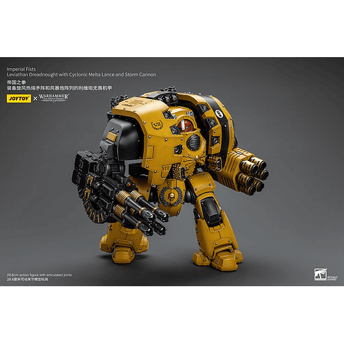 Imperial Fists Acorazado Leviatán con Lanza de Fusión Ciclónica y Cañón de Tormenta 4