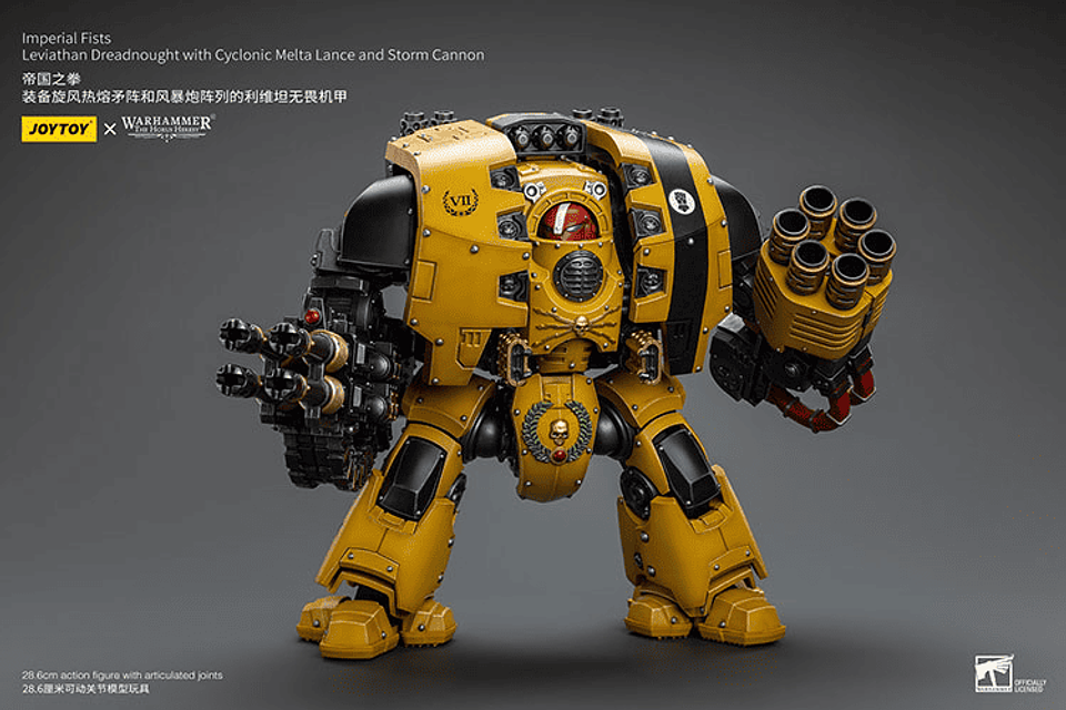Imperial Fists Acorazado Leviatán con Lanza de Fusión Ciclónica y Cañón de Tormenta 5