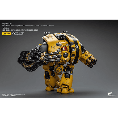 Imperial Fists Acorazado Leviatán con Lanza de Fusión Ciclónica y Cañón de Tormenta 6