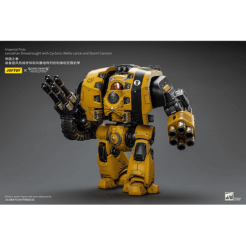 Imperial Fists Acorazado Leviatán con Lanza de Fusión Ciclónica y Cañón de Tormenta 8
