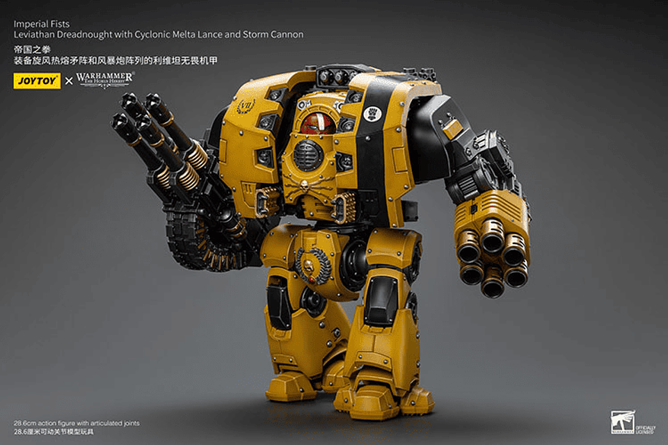 Imperial Fists Acorazado Leviatán con Lanza de Fusión Ciclónica y Cañón de Tormenta 8