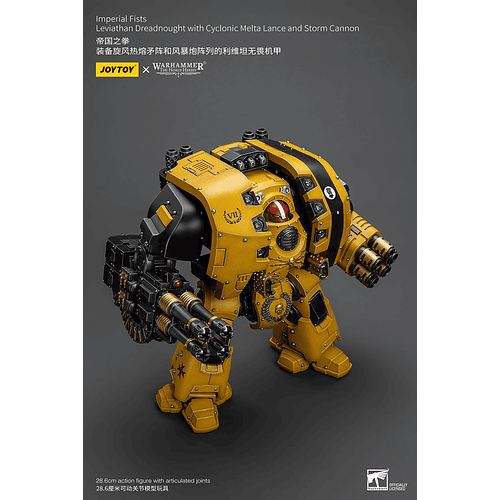 Imperial Fists Acorazado Leviatán con Lanza de Fusión Ciclónica y Cañón de Tormenta 9
