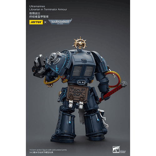Ultramarines Bibliotecario con Armadura de Exterminador 4