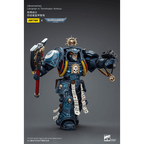 Ultramarines Bibliotecario con Armadura de Exterminador 5