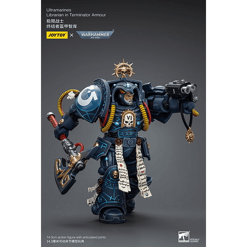 Ultramarines Bibliotecario con Armadura de Exterminador 8