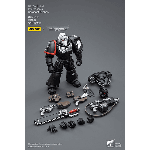 Raven Guard Intercesor Sargento Rychas 9