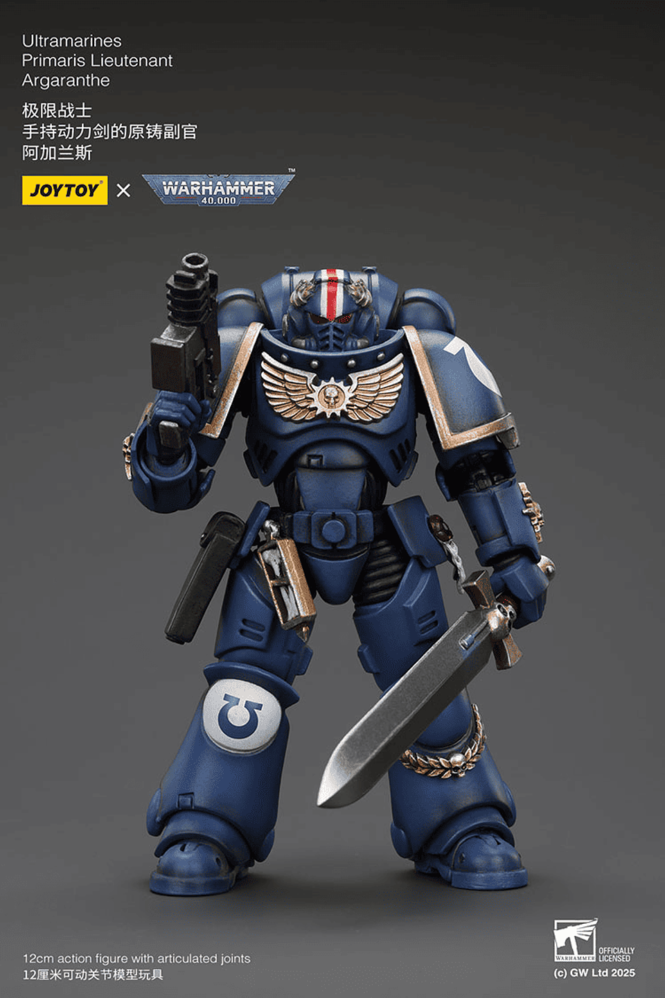 Ultramarines Teniente Primaris Argaranthe 2