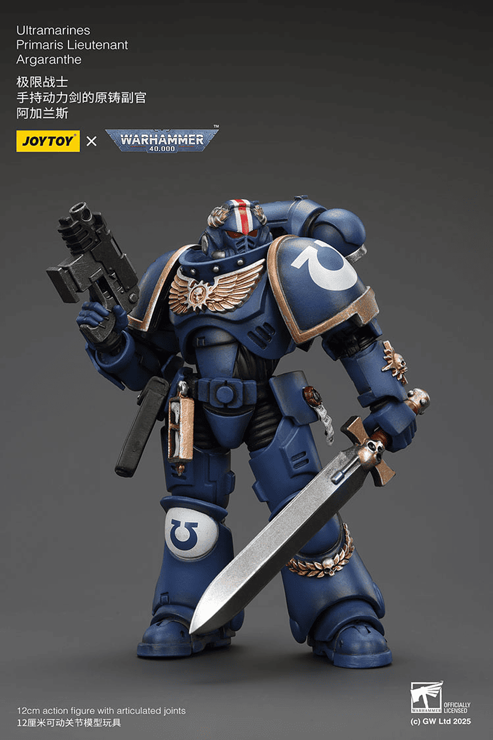 Ultramarines Teniente Primaris Argaranthe 3