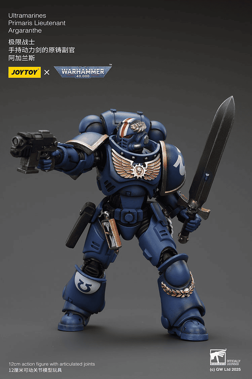 Ultramarines Teniente Primaris Argaranthe 5