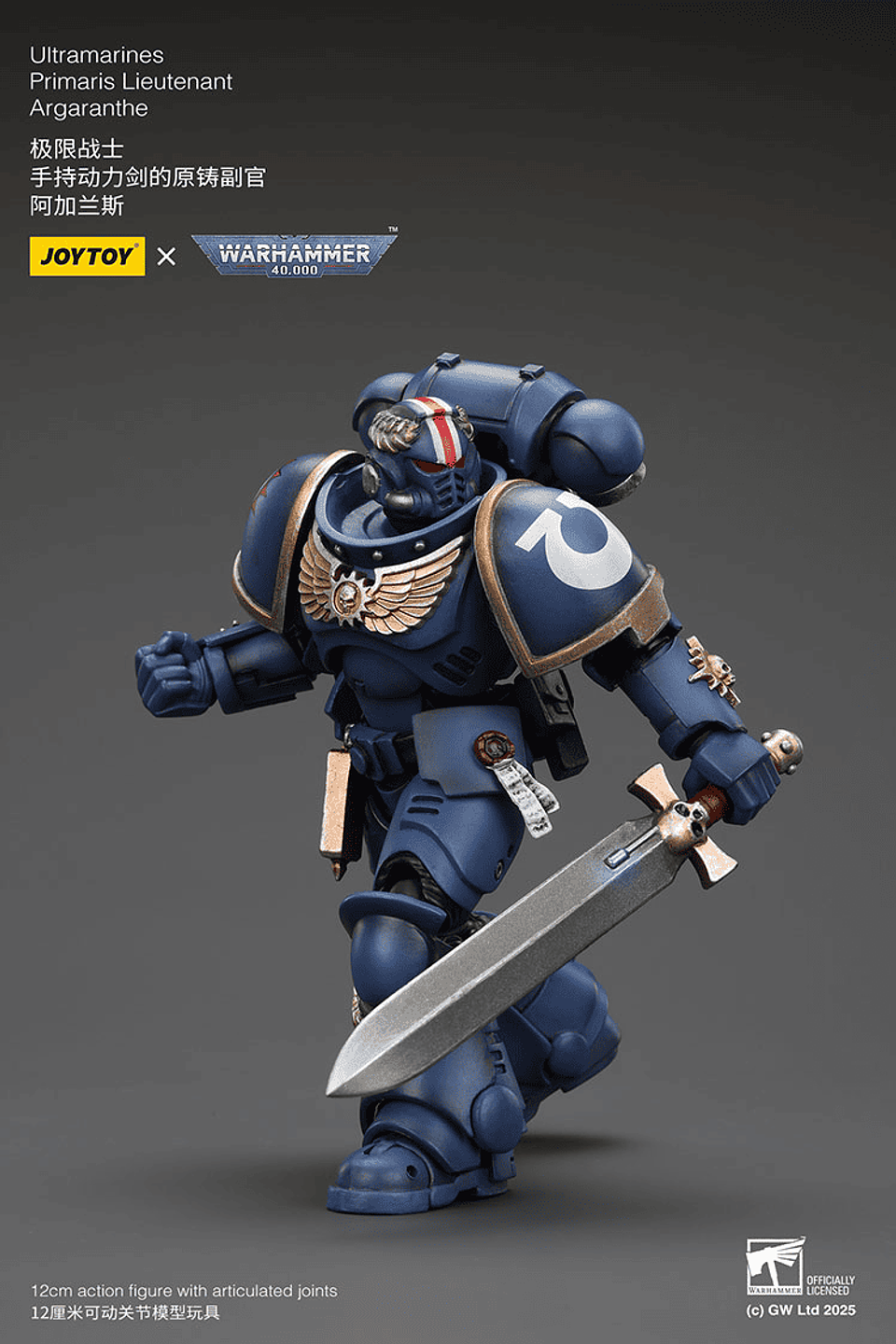 Ultramarines Teniente Primaris Argaranthe 7