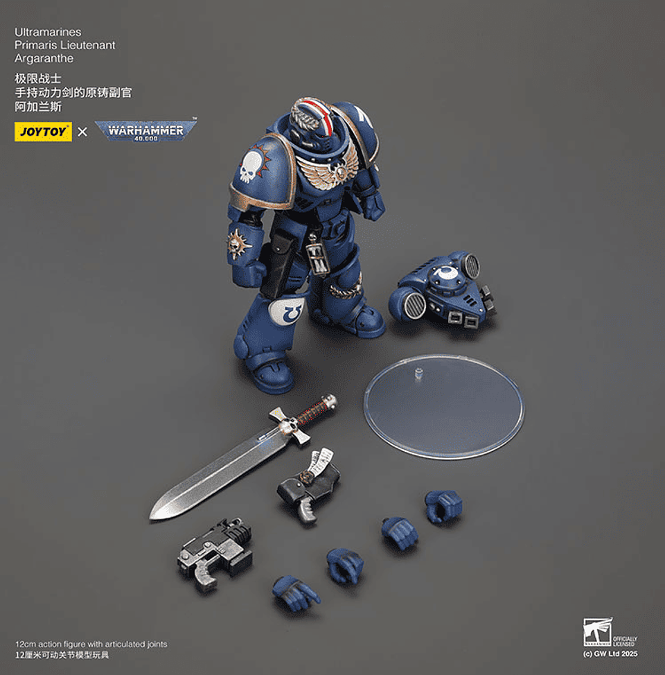 Ultramarines Teniente Primaris Argaranthe 9
