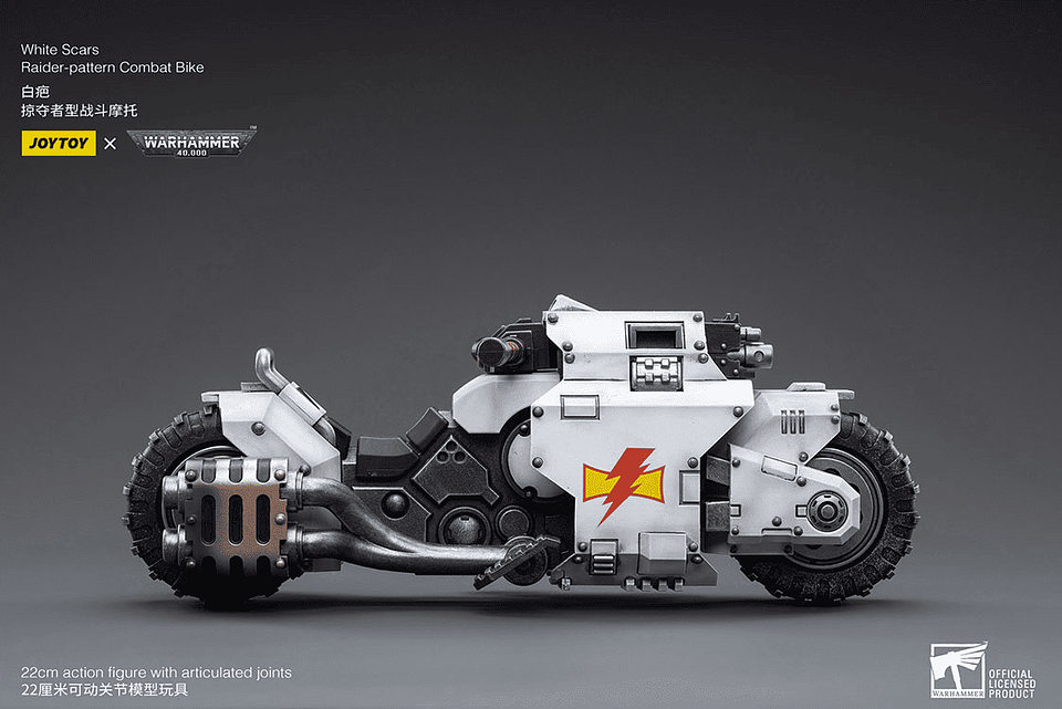 White Scars Bicicleta de Combate con Diseño Raider 3