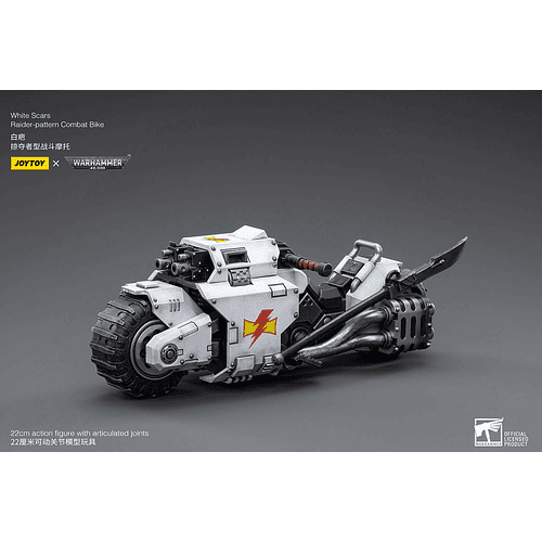 White Scars Bicicleta de Combate con Diseño Raider 10