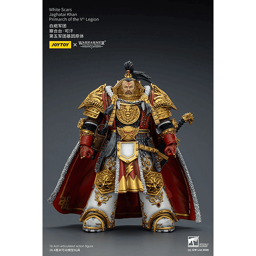 White Scars Primarca de la V Legión Jaghatai Khan 2