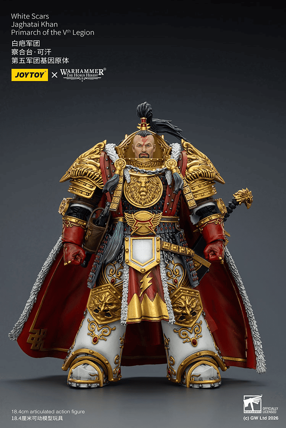 White Scars Primarca de la V Legión Jaghatai Khan 2