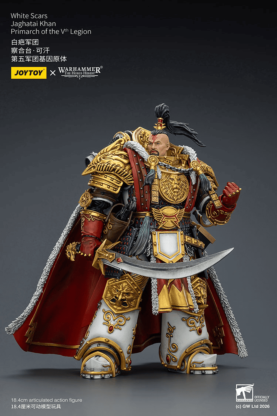 White Scars Primarca de la V Legión Jaghatai Khan 3