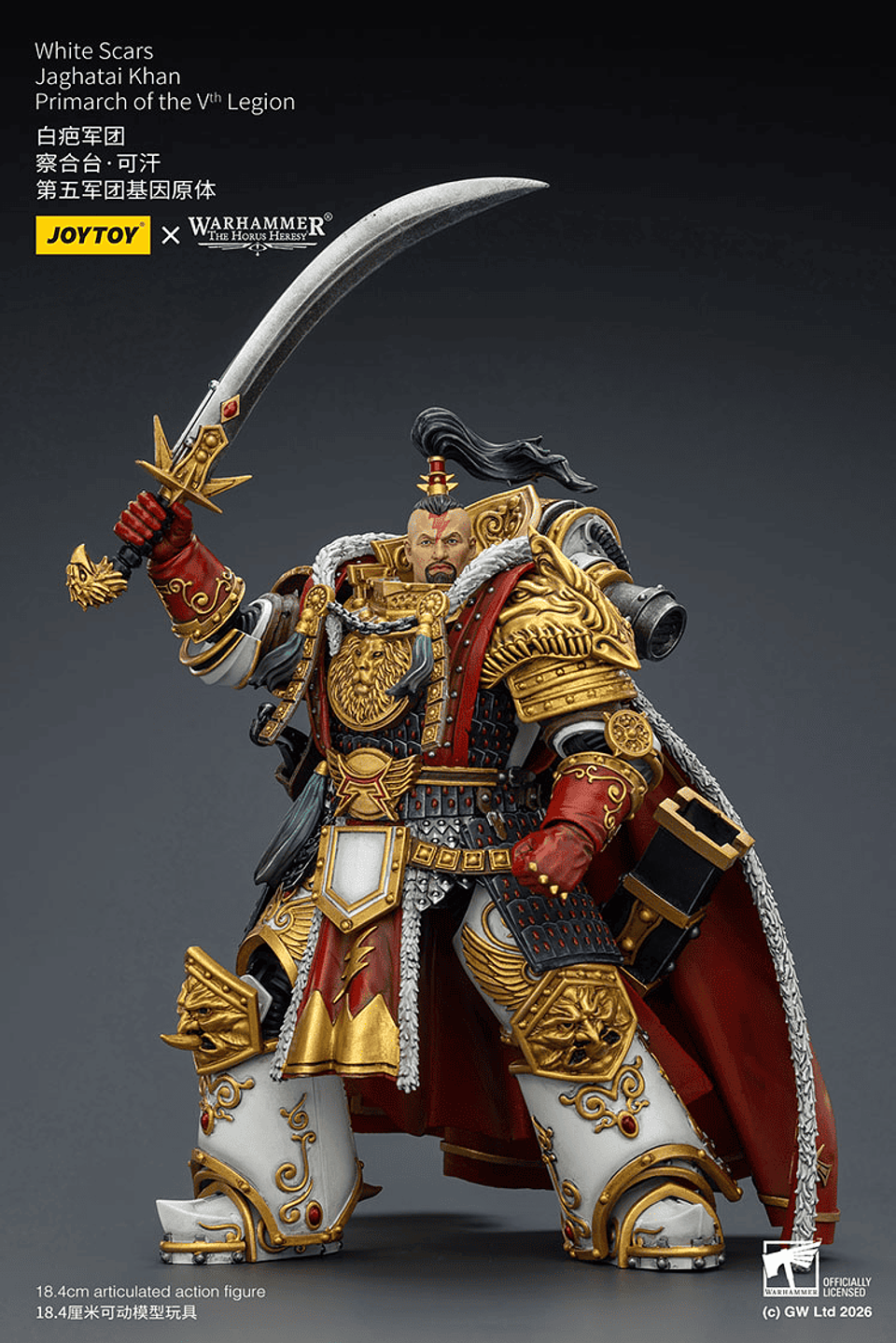 White Scars Primarca de la V Legión Jaghatai Khan 5