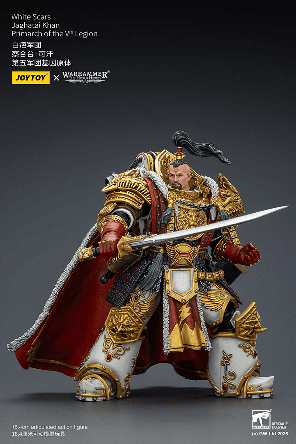 White Scars Primarca de la V Legión Jaghatai Khan 6