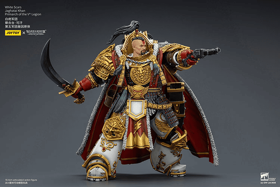 White Scars Primarca de la V Legión Jaghatai Khan 7