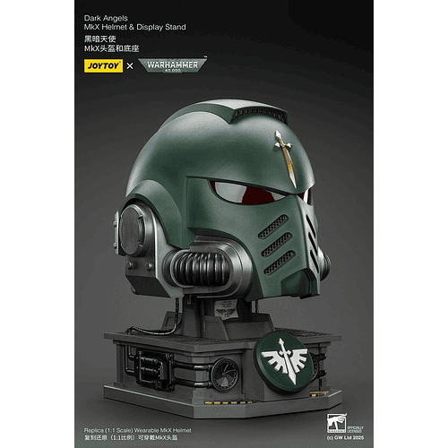 Dark Angels Casco MkX y Soporte de Exhibición 3