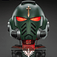 Dark Angels Casco MkX y Soporte de Exhibición - Miniatura 18