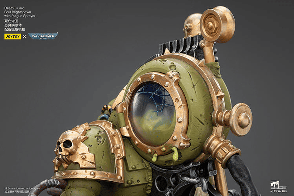 Death Guard Engendro de la Plaga Inmundo con Pulverizador de Plaga 9