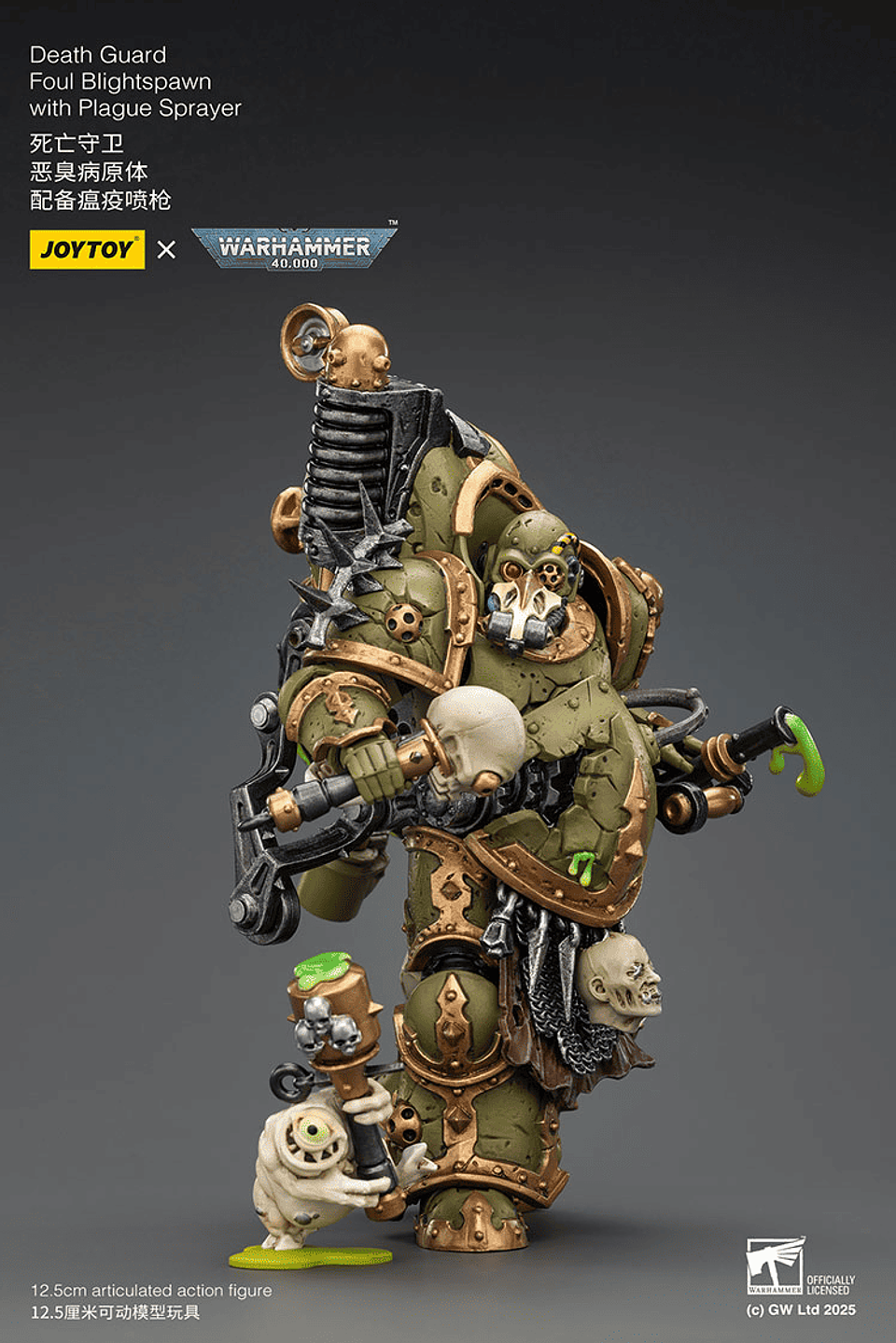 Death Guard Engendro de la Plaga Inmundo con Pulverizador de Plaga 12