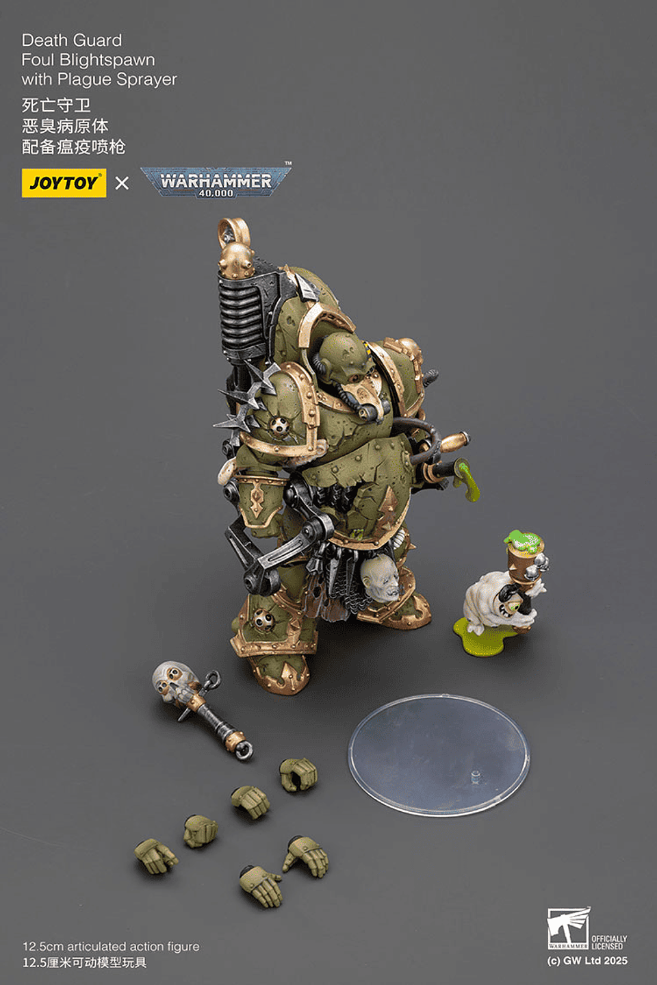 Death Guard Engendro de la Plaga Inmundo con Pulverizador de Plaga 13