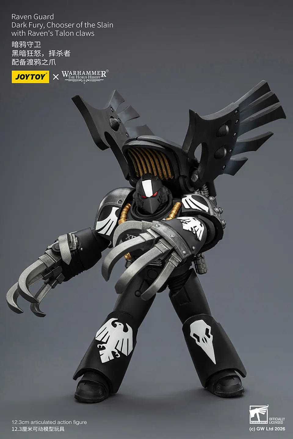 Raven Guard Furia Oscura, Elegidor de los Caídos con garras de Garra de Cuervo 8