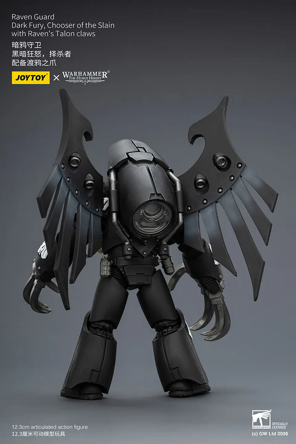 Raven Guard Furia Oscura, Elegidor de los Caídos con garras de Garra de Cuervo 9