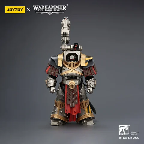 Iron Warriors Herrero de Guerra con Martillo Triturador de Gravitones