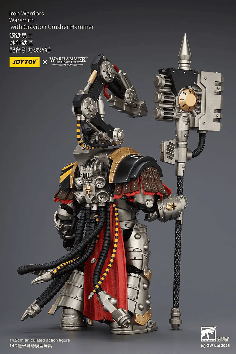 Iron Warriors Herrero de Guerra con Martillo Triturador de Gravitones 4