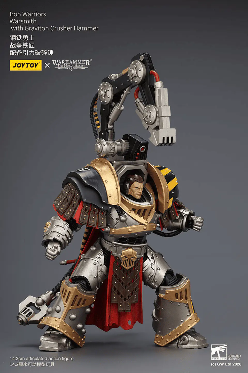 Iron Warriors Herrero de Guerra con Martillo Triturador de Gravitones 7
