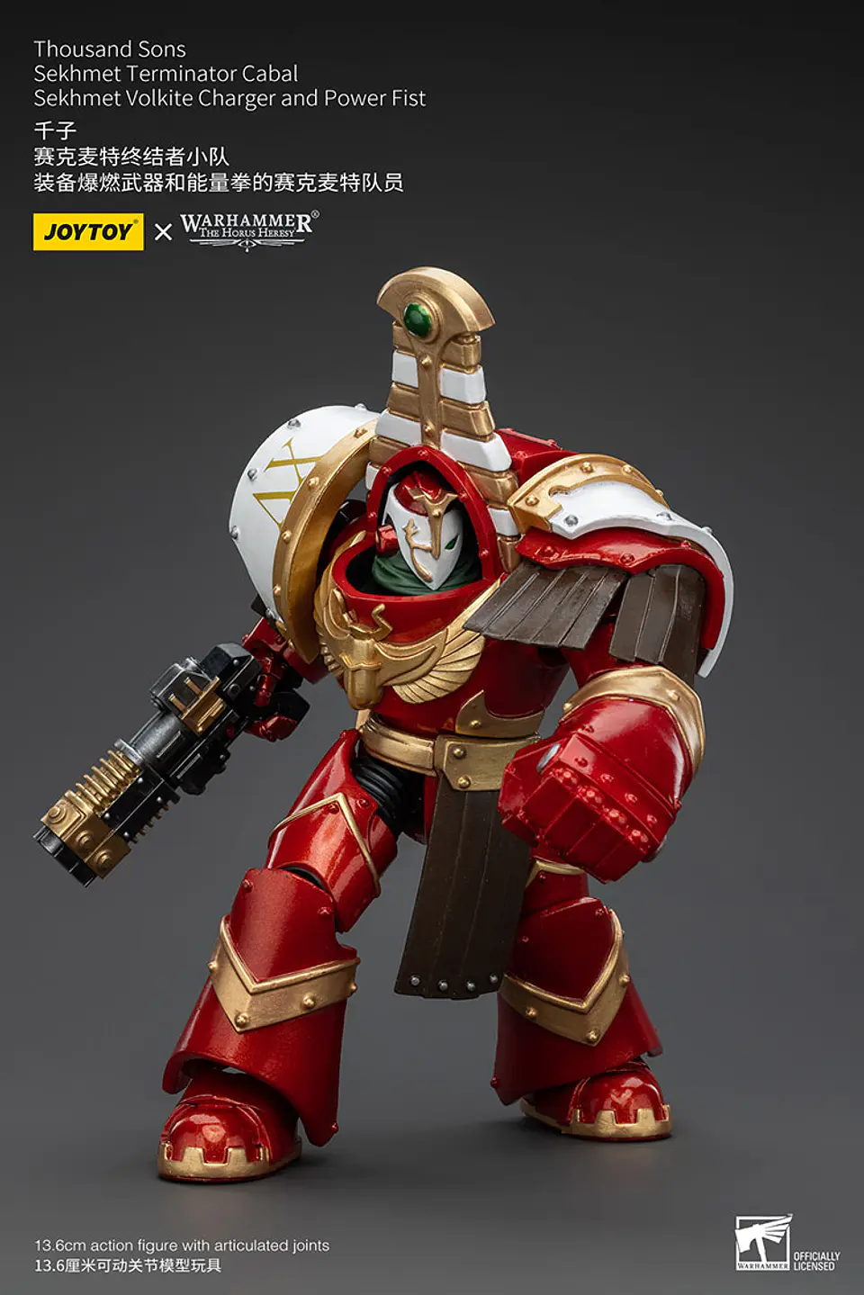  Thousand Sons Terminator Cabal Cargador Volkite y Puño de Poder 7