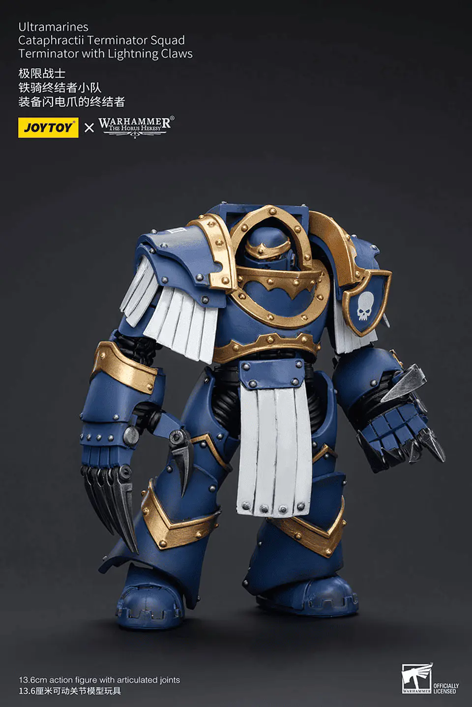 Ultramarines Cataphractii Terminator con Garras Relámpago 2
